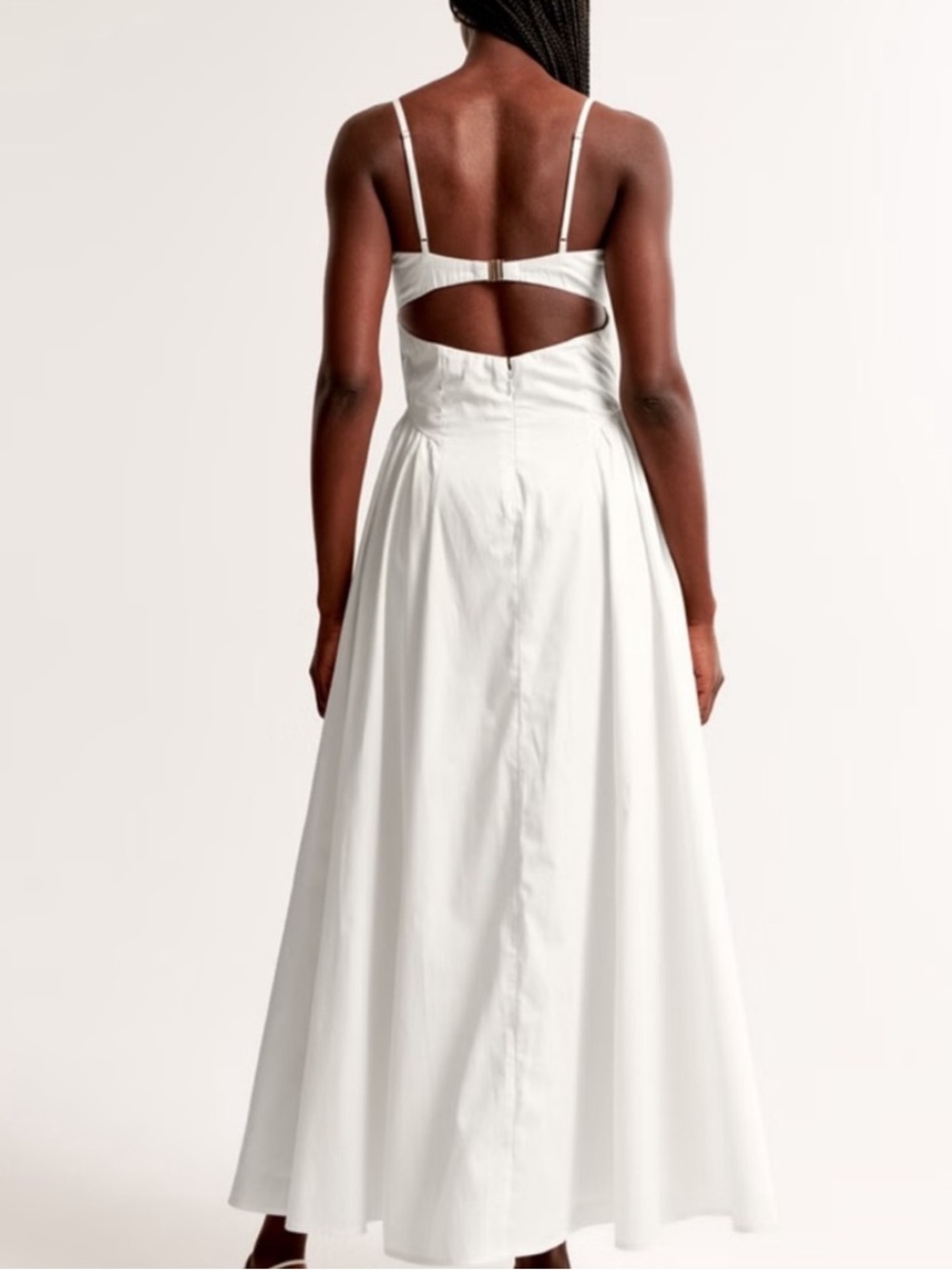 Gorgeous Abercrombie Maxi in White | Beachy, Flowing, 100% Cotton | Sz M - Picture 3 of 9